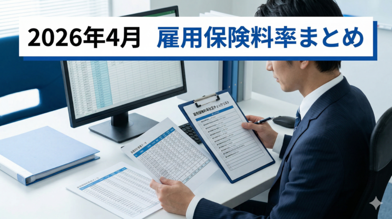 2026年4月 雇用保険料率