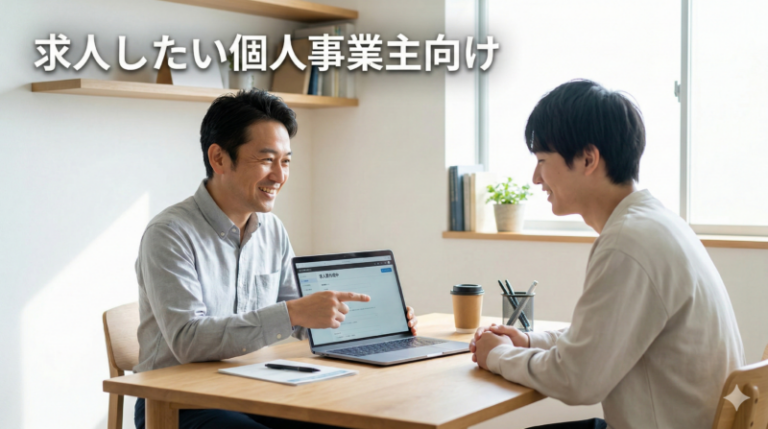 求人したい個人事業主向けの無料〜低コストで求人を出す方法と求人票テンプレ（初めての採用でもOK）