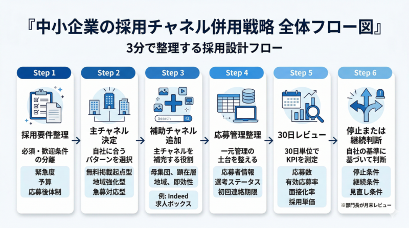 採用チャネル 併用 戦略
